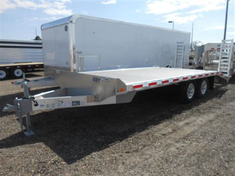 2017 Eby Trailers 20FT ALUMINUM DECK-OVER 10K Flatbed Trailer | Trailers For Sale Near Me