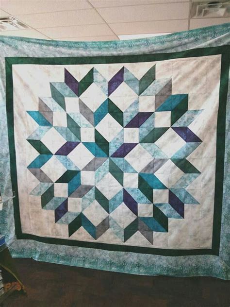 Double Carpenter Star Quilt Pattern