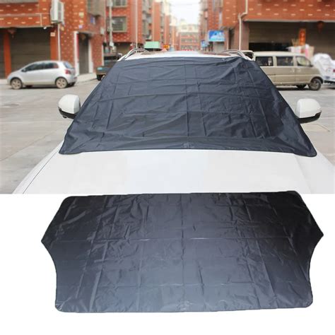 New Car Snow Ice Cover 1PC 210x120cm Car Snow Ice Protector Visor Sun Shade Fornt Rear ...