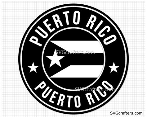 Puerto Rico svg puerto rican svg puerto rico flag svg | Etsy