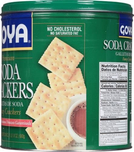 Goya® Premium Soda Crackers, 24 oz - Kroger