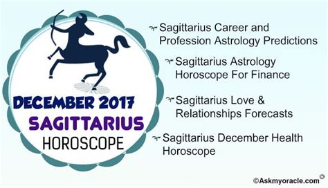 Sagittarius December 2017 Horoscope | Sagittarius Monthly Horoscope ...