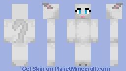 White Cat Minecraft Skin