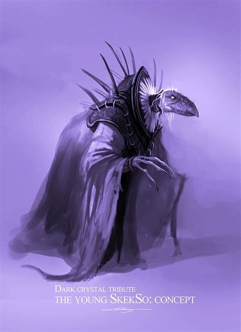 a concept of a younger skekSo, the Skeksis Emperor | Dark crystal movie, The dark crystal, Jim ...