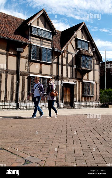 William Shakespeare`s Birthplace Stock Photo - Alamy