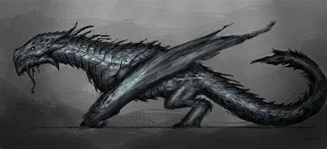 ArtStation - Norse Dragon Concept Art