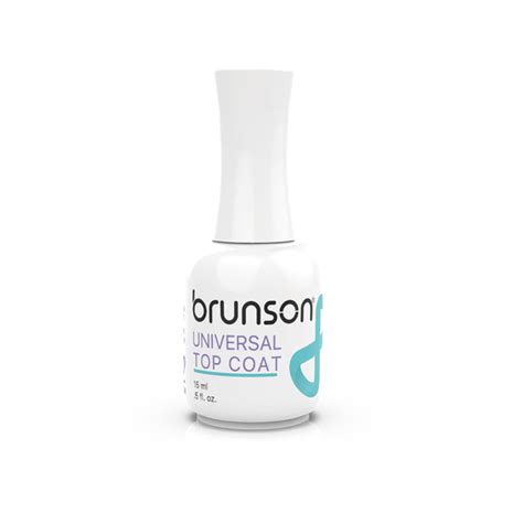 Universal Top Coat Nail Polish Gel | Non Cleansing Gel | Brunson