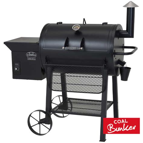 BIG HORN PELLET GRILL/BBQ – Coal Bunker