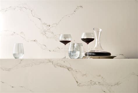 Caesarstone 5111 Statuario Nuvo quartz - Traditional - Living Room - London - by Mkw Surfaces ...