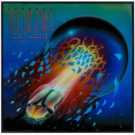 Journey "Escape" Framed Album Cover Wall Art | eBay