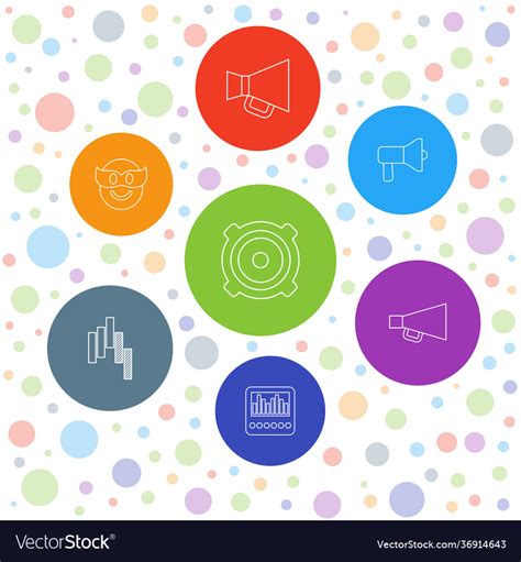 Loud icons Royalty Free Vector Image - VectorStock