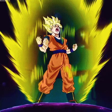 Goku Super Saiyan GIF - Goku SuperSaiyan Dbz - Discover & Share GIFs