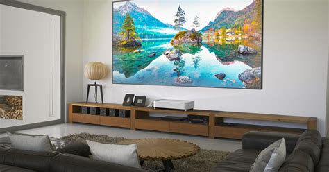 Epson gets real close to the wall with super-UST laser projector