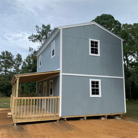 Weekender 16×24 2-Story Shed (Installed) – Keen's Buildings