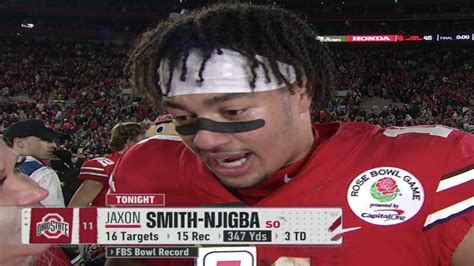 Jaxon Smith-Njigba RECORD-BREAKING Highlights vs. Utah | 2021 NCAA Rose ...