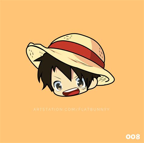 ArtStation - Luffy chibi