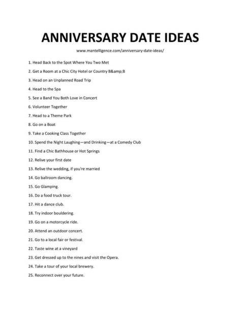 122+ Best Anniversary Date Ideas [2023]