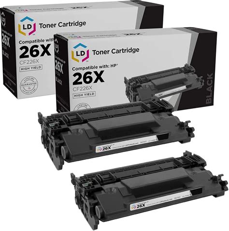 Laser Printer Drums & Toner Compatible High Yield 26X 4-Pack Printer ...