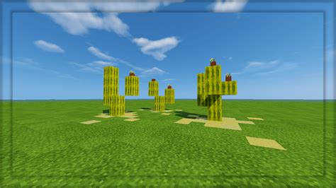 New Cactus Design : r/Minecraft