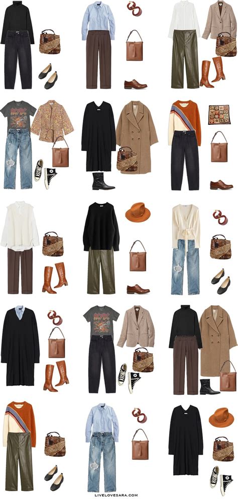 How to Build a Retro-Inspired Fall Capsule Wardrobe | Fall capsule wardrobe, Fashion capsule ...