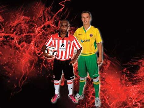 New Sheffield United Kit 13/14- Macron SUFC Home Away Shirts 2013-2014 ...