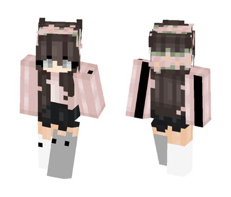 Hd Cat Girl Minecraft Skin