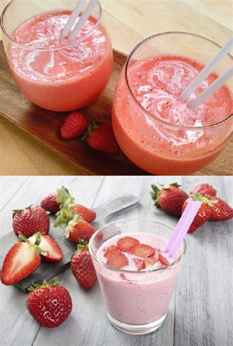 Healthy Yogurt and Strawberry Smoothie | Healthy yogurt, Strawberry smoothie, Recipes