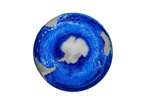 Modeling Antarctic Ocean Currents - SpaceRef