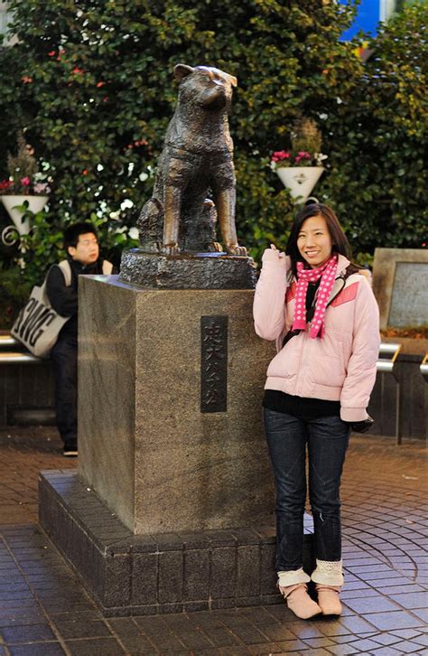 Hachiko Statue in Shibuya by nikonforever on DeviantArt