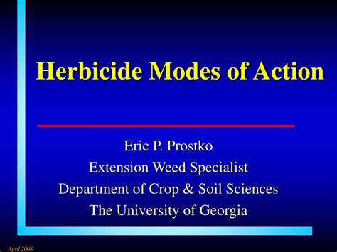 PPT - Herbicide Modes of Action PowerPoint Presentation, free download ...