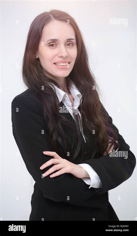 portrait of a woman lawyer in a business suit Stock Photo - Alamy