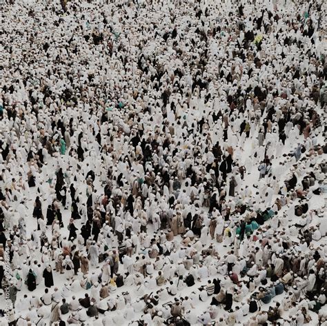 People doing Tawaf while on Hajj or Umrah Stock Photo | Adobe Stock