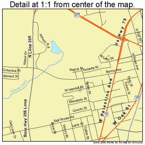 Palestine Texas Map | Wells Printable Map