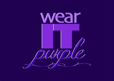 Wear it Purple on August 27 for rainbow youth – The Echo