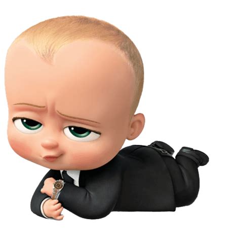 The Boss Baby Animated Toddler in Business Suit PNG | PNG All