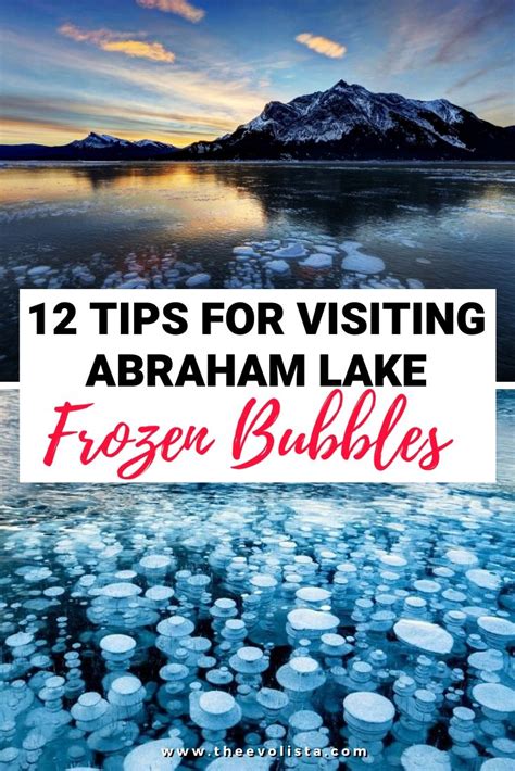 12 Important Tips for Abraham Lake Alberta Ice Bubbles