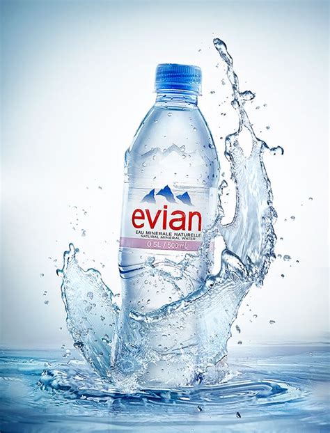 Personal Project Mineral Water Brands, Natural Mineral Water, Evian Water Bottle, Water Bottle ...