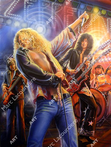 Led Zeppelin Artwork | Song Remains The Same | Music Art | Motor Marc