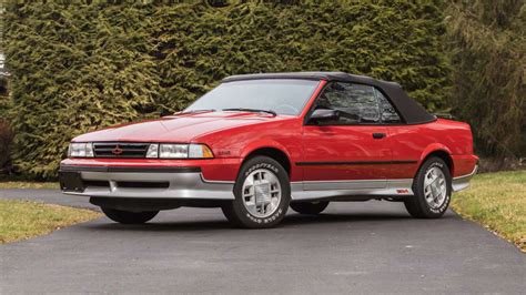 1988 Chevrolet Cavalier Z24 Convertible for Sale at Auction - Mecum ...