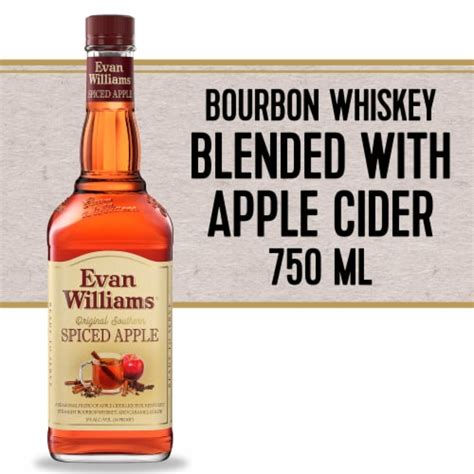 Evan Williams Kentucky Cider Apple Whiskey Liqueur, 750 ml - Smith’s ...