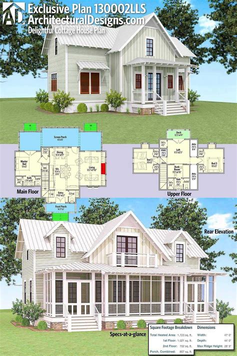 Modern farmhouse detached garage best of mountain house plans with detached garage fresh e ...