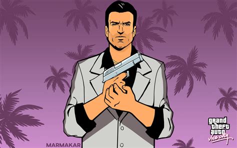 GTA Vice City Beta Tommy Vercetti Artwork Restore by marmakar on DeviantArt