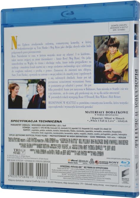 Bezsenność w Seattle - Sleepless in Seattle (1993) Film Blu-ray [Polski Portal Blu-ray i 4K ...