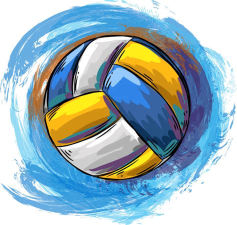 Volleyball Ball Drawing