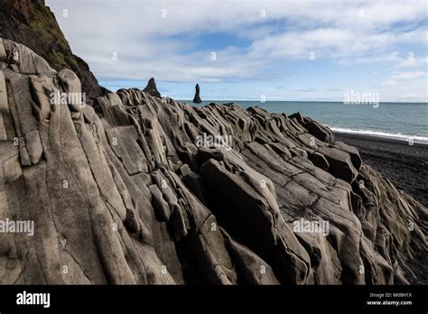 Basalt columns near Vik, Iceland Stock Photo - Alamy