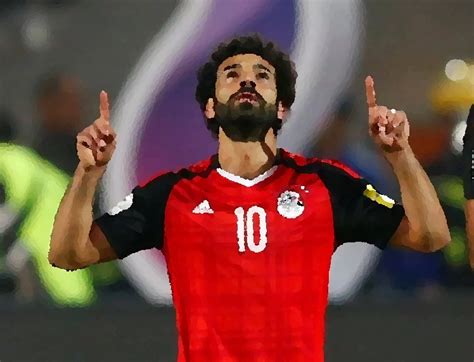 2018-05-27 Mohamed Salah Egypt National Team No 10 Cartoon – Egypt ...