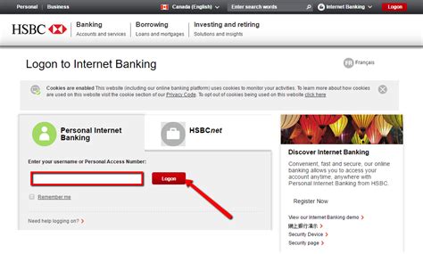 HSBC Bank Canada Online Banking Login - CC Bank