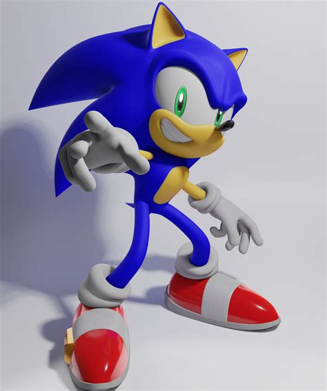 HD Heroes Sonic (Blender 2.9-3.2) - KamauKianjahe's Ko-fi Shop - Ko-fi ...