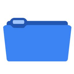 folder blue icon 512x512px (ico, png, icns) - free download | Icons101.com