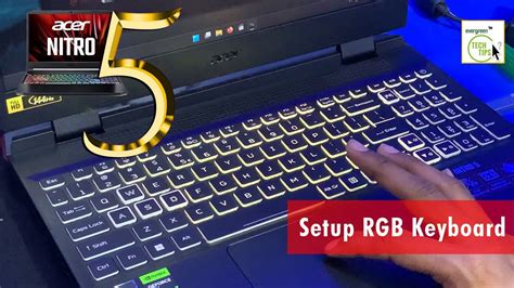 How To Change RGB Keyboard Lighting in Acer Nitro 5 | How To Install NitroSense For RGB Keyboard ...